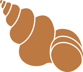 Retro Seashell Icon