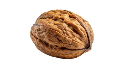 A walnuts isolated on transparent background