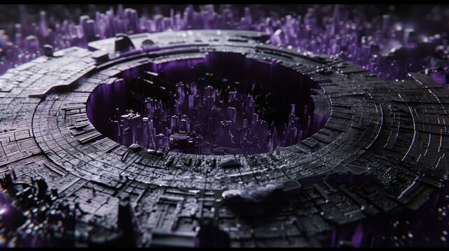 Futuristic Urban Abyss