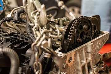 Car Engine Timing Chain Symbol