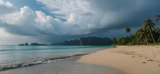 the sighting of beach relax the mind, leisure time in the beach, beach background display