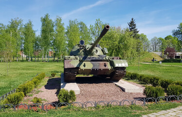 Tank in Slobodiste park, Krusevac - Serbia
