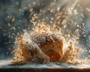 An ethereal depiction of the journey from gluten to glutenfree living