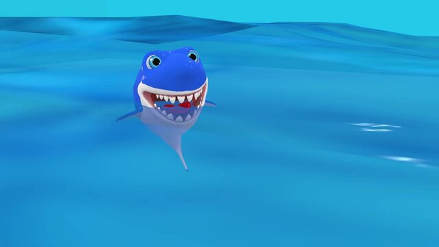 Baby shark animation video