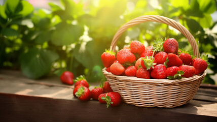 basket of strawberries