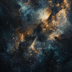 Obraz na płótnie Canvas Galaxy and Space digital background