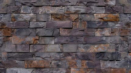 Rustic brick wall close-up texture background
