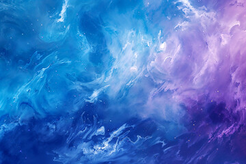 abstract blue and purple painting background, digital texture pattern	