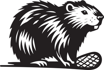 Beaver Silhouette SVG Design (52).eps