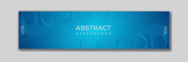 Innovative technology abstract banner for  LinkedIn