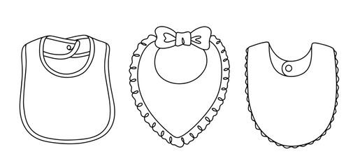 Fototapeta premium Baby bib