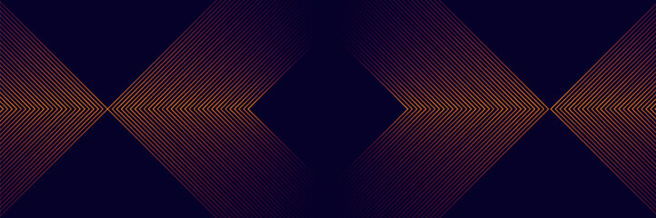 Golden dynamic abstract vector background with diagonal lines. Trendy classic color. 3d cover business presentation banner for sale evening party event. Fast moving soft point shadows