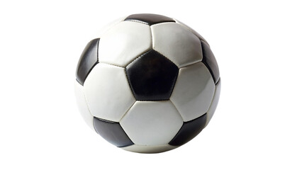 Soccer ball isolated on transparent background