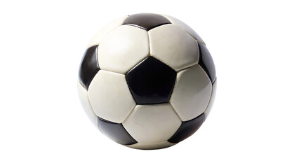 Fototapeta premium Soccer ball isolated on transparent background