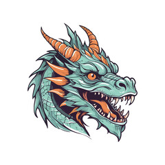 Classic Dragon Head Artwork