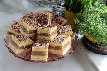 traditional Easter Holidays as festive,traditional religious event and food