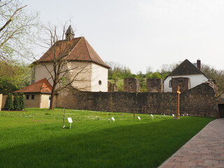 Klosterruine Gräfinthal im Mandelbachtal - Marianischer Wallfahrtsort seit dem späten Mittelalte 