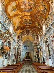 interior of the Church of San Francesco located in the historic center of Mazara del Vallo, Sicily, Italy