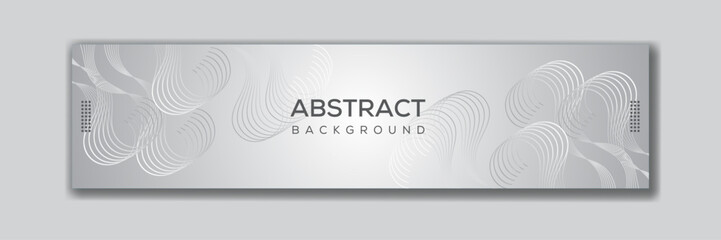 A template for a LinkedIn cover banner featuring an abstract technology design 