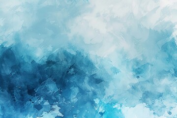 Abstract gradient smooth Blurred Watercolor Silver Blue background image