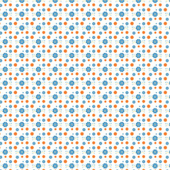 Seamless  flower vector pattern , wonderful floral pattern