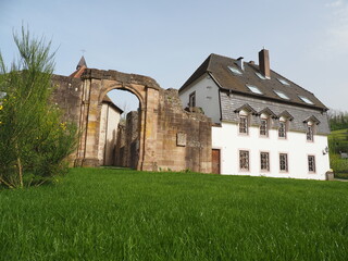 Klosterruine Gräfinthal im Mandelbachtal - Marianischer Wallfahrtsort seit dem späten Mittelalte 