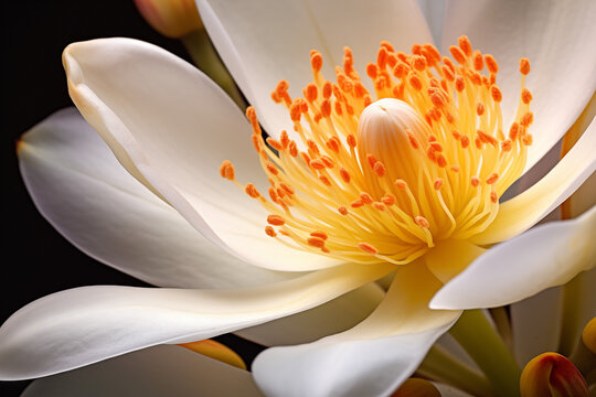 Michelia flower pistil , Macro photography