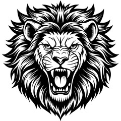 lion head mascot