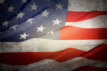 Grunge American flag - 780788529