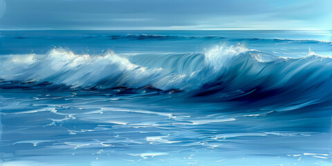 Ethereal Sea Waves