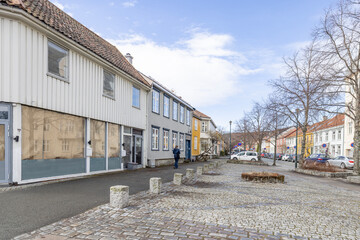 Walking in a Spring mood in Trondheim city - 780793544