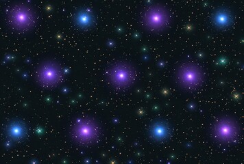 a group of stars in space