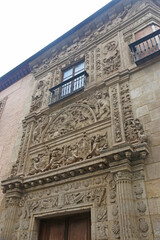 Historic building from Carrera del Darro, Granada, Spain	