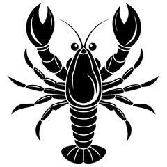 lobster-silhouette-vector-illustration