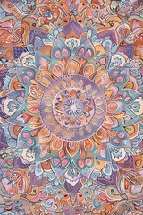 Soothing Symmetry: A Harmonious Blend of Intricate Pastel Mandalas
