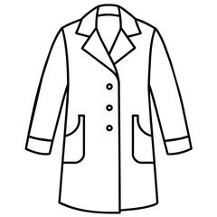 Coat vector illustration