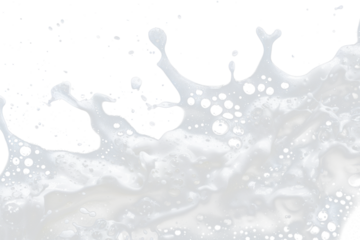 white soap foam isolated on white or transparent png