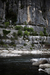 Ardeche river gorge - Balazuc - Ardeche - France