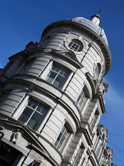 Corner building - Belmont street - Aberdeen city centre - Aberdeen city - Scotland - UK