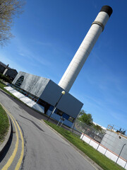Heating plant - Aberdeen city centre - Aberdeen city - Scotland - UK