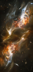 Whirling Celestial Cosmos Background., Amazing and simple wallpaper, for mobile