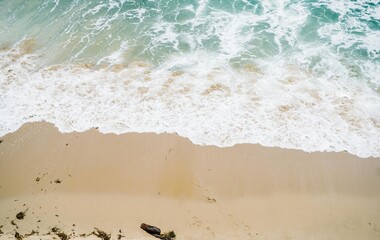 waves on the beach beach view sand and water