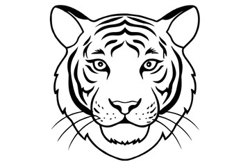 realistic-tiger-head--------vector-illustration