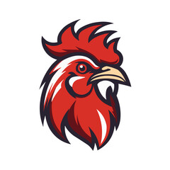 chicken logo design template