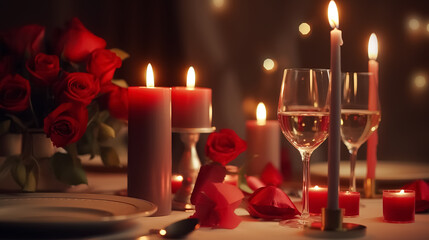 Valentine day celebration, romantic concept