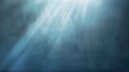 Universal abstract gray blue background with beautiful rays of illumination. Light interior wall...
