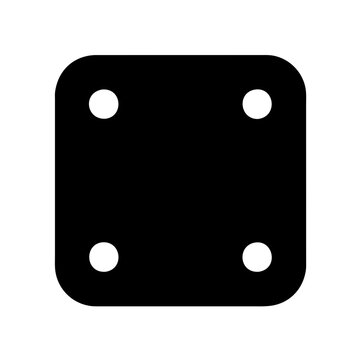recommend clip art: Dice icon vector graphics element silhouette sign symbol illustration on a Transparent Background