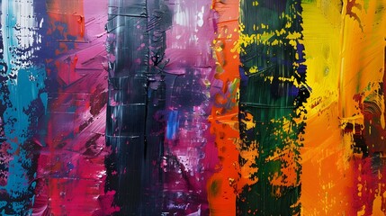 Fototapeta premium Abstract paint on a canvas