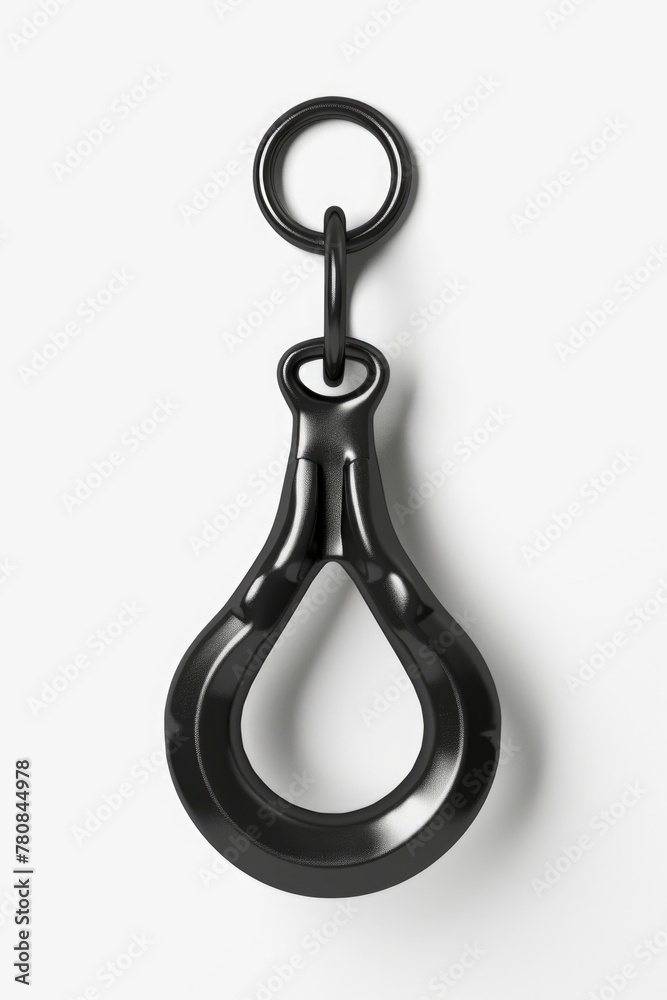 Poster Scissors hanging from a hook, useful for various design projects