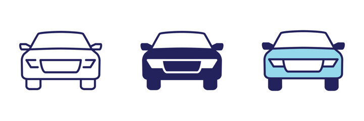 Car Transportation Icon - Navigation Set
